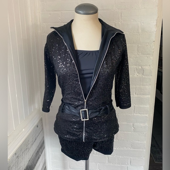 Sparkley disco jumpsuit - Picture 2 of 4